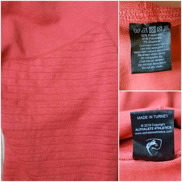 Alphalete OG Revival leggings cherry - Picture 7 of 9